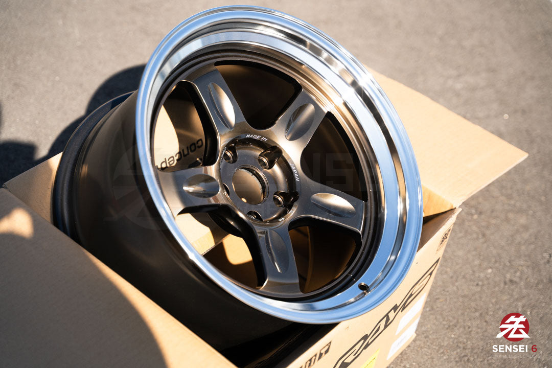 Volk 21C Spec-SR / 18x10.5 +0 / 5x114.3 / Shining Bronze Metal Rim DC (SR)