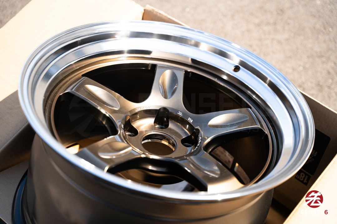 Volk 21C Spec-SR / 18x10.5 +0 / 5x114.3 / Shining Bronze Metal Rim DC (SR)