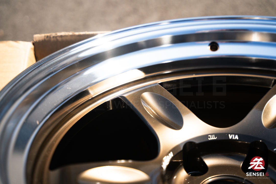 Volk 21C Spec-SR / 18x10.5 +0 / 5x114.3 / Shining Bronze Metal Rim DC (SR)