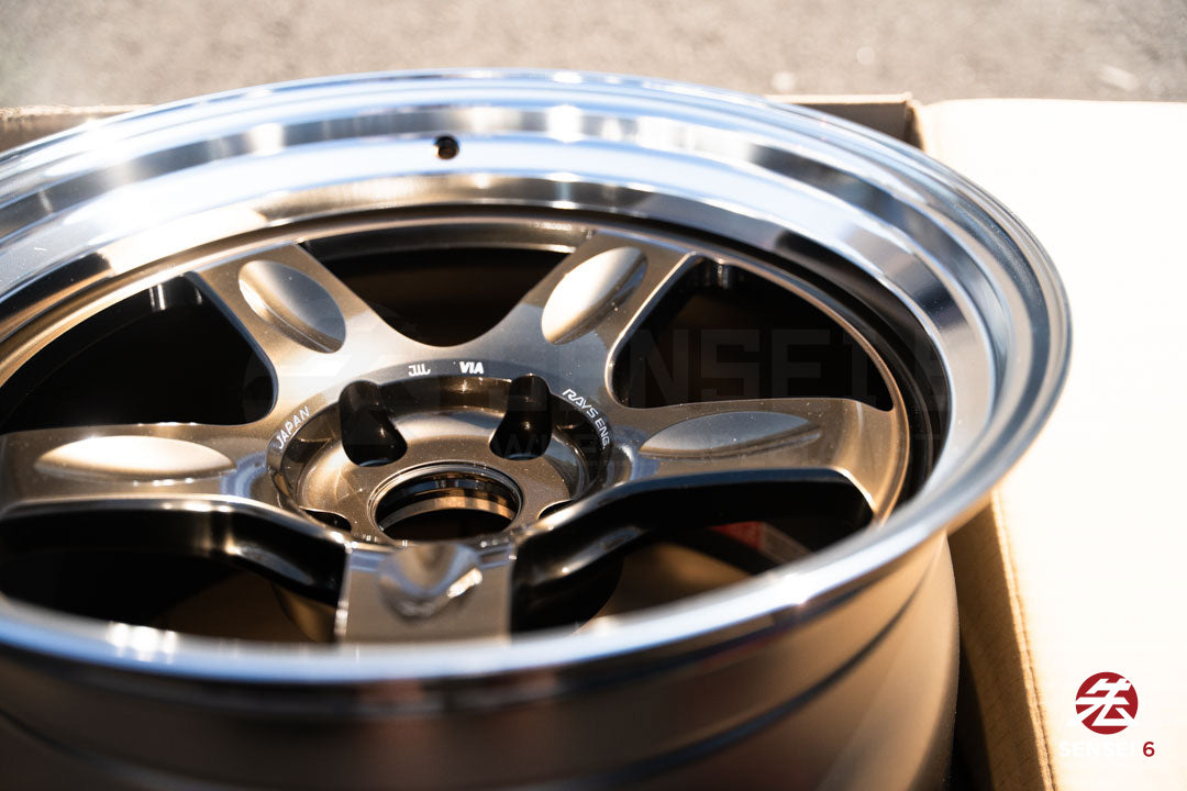 Volk 21C Spec-SR / 18x10.5 +0 / 5x114.3 / Shining Bronze Metal Rim DC (SR)