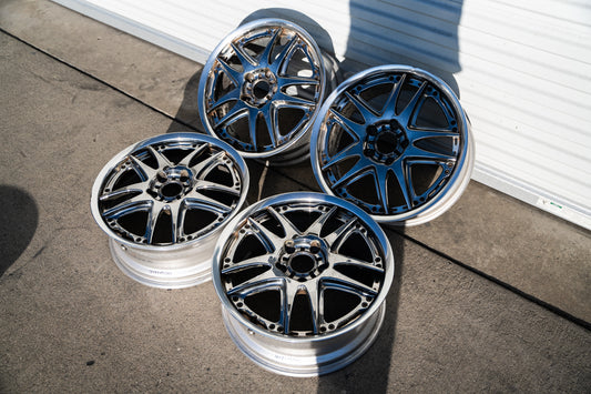 17" Volk GT-V (Used Wheels) / 5x114.3 / 17x7 +48 / RBC