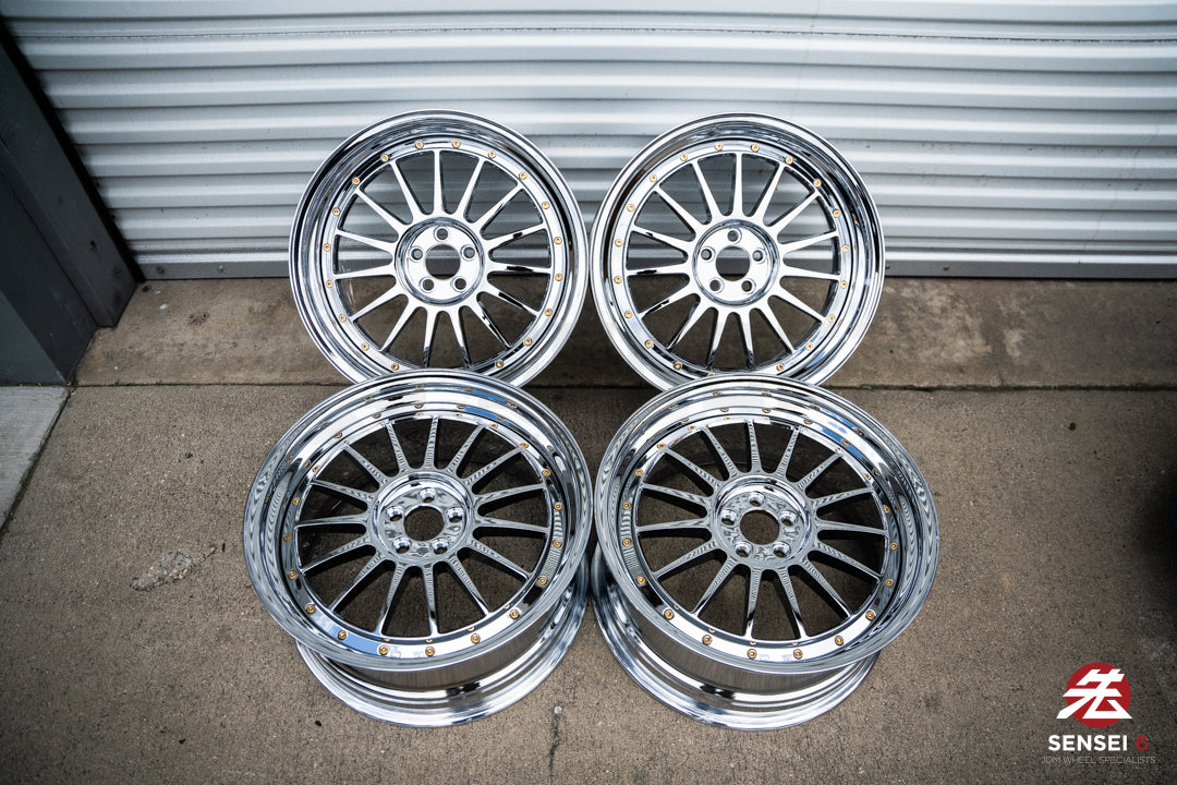 Ruedas SSR Professor SP1 de 18" (usadas, fabricadas a pedido)