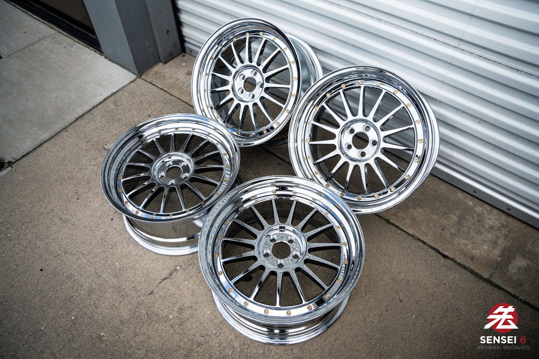 Ruedas SSR Professor SP1 de 18" (usadas, fabricadas a pedido)