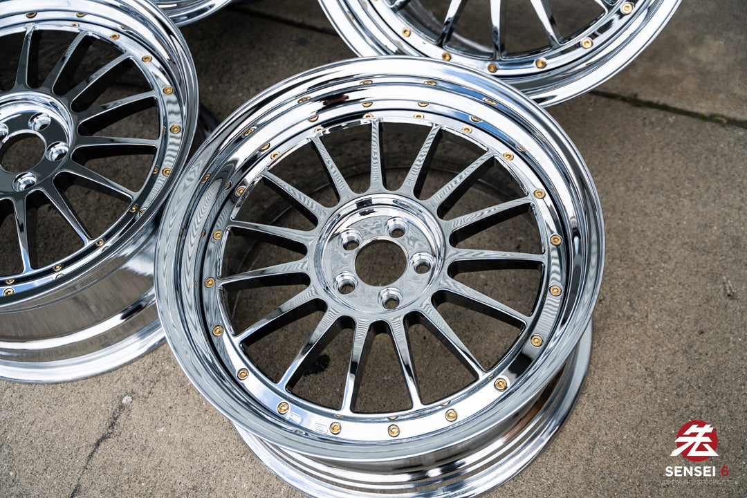 Ruedas SSR Professor SP1 de 18" (usadas, fabricadas a pedido)