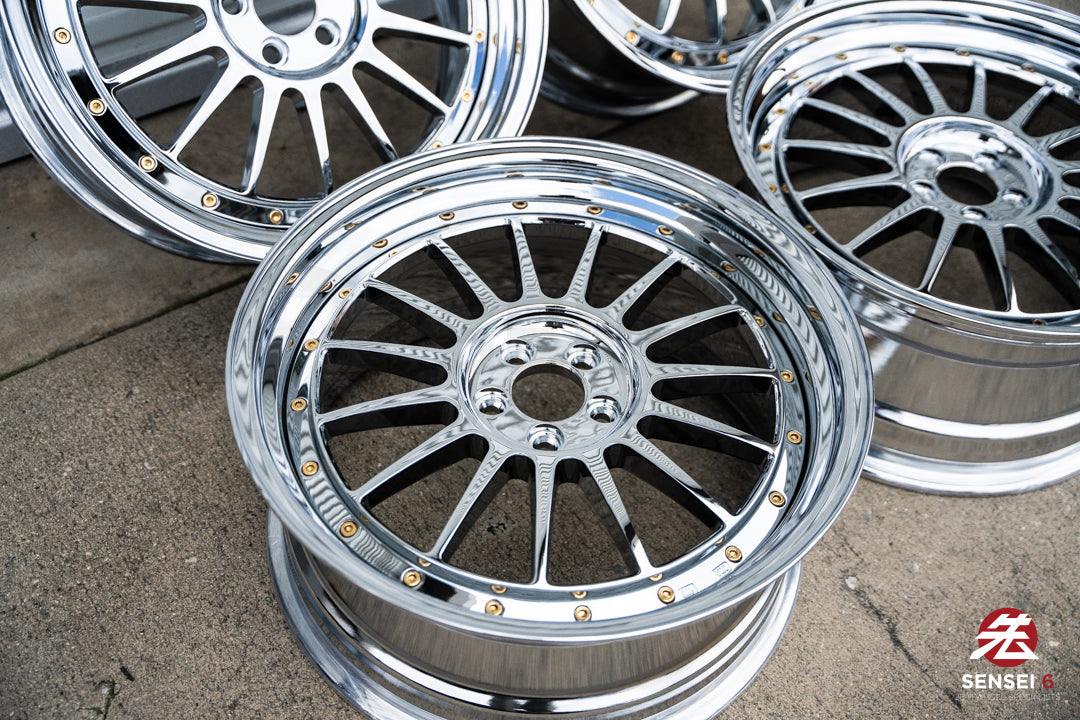 Ruedas SSR Professor SP1 de 18" (usadas, fabricadas a pedido)