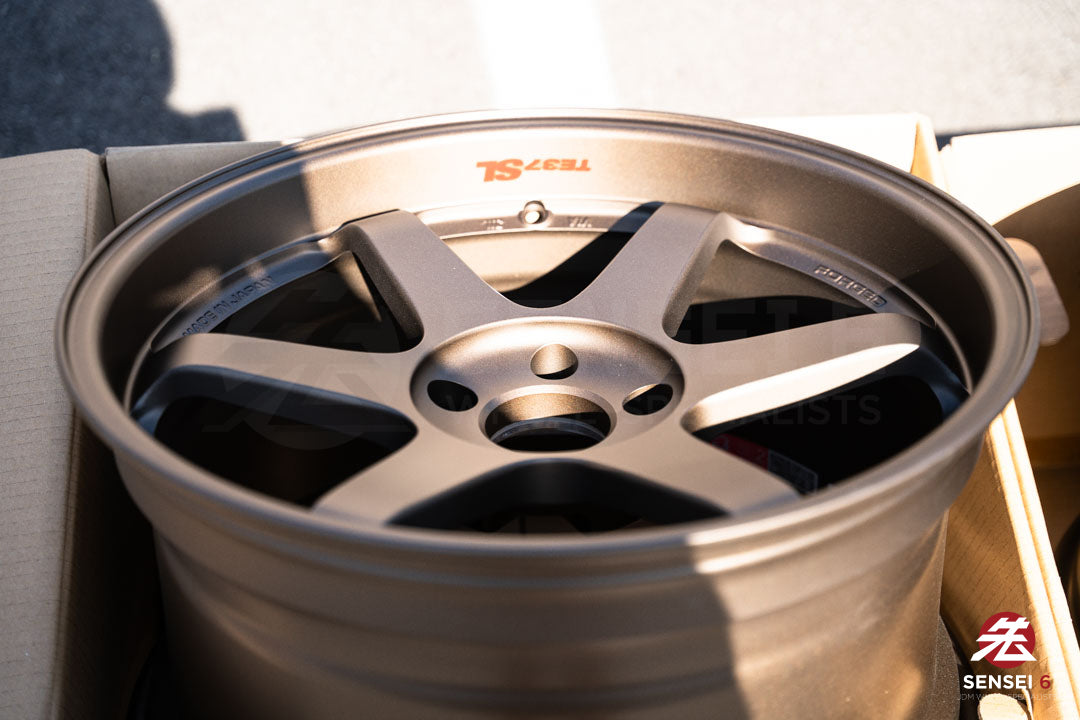 Volk TE37SL / 19x9.5 +21、19x11 +34 / 5x120 / ダイヤモンドシルバー(DS)