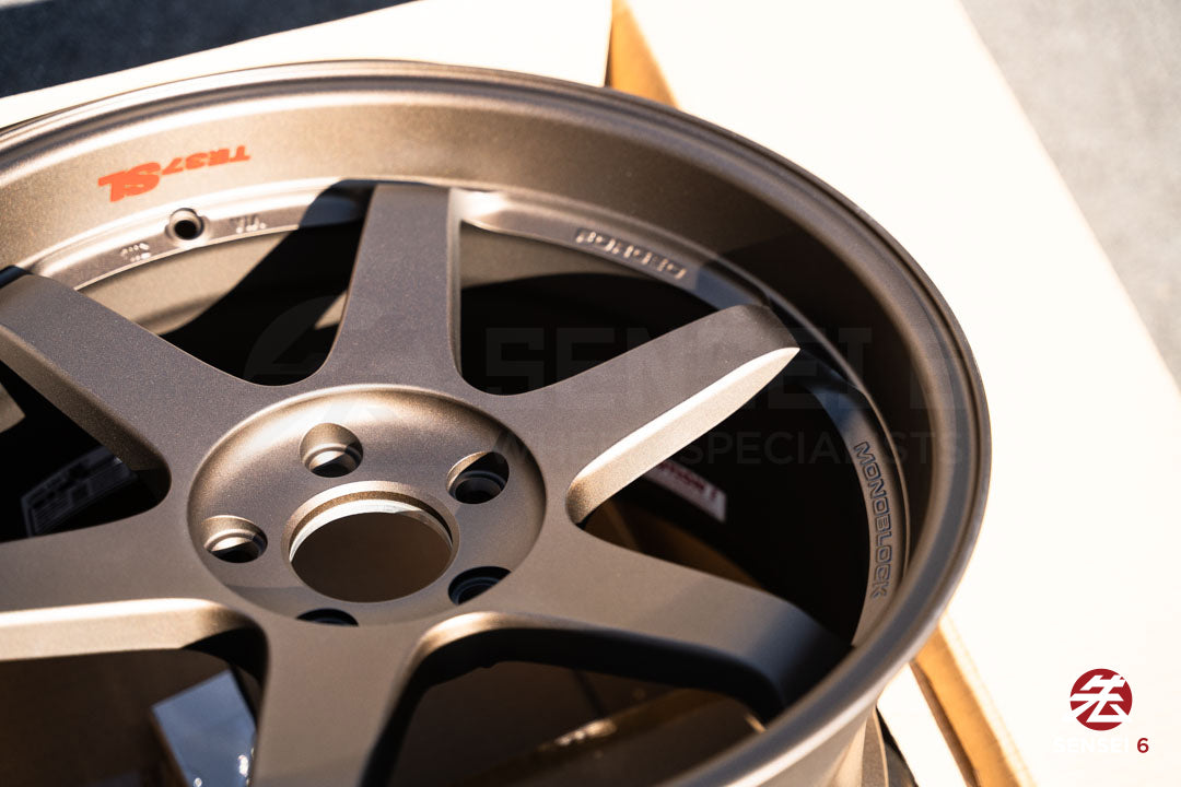 Volk TE37SL / 19x9.5 +21、19x11 +34 / 5x120 / ダイヤモンドシルバー(DS)