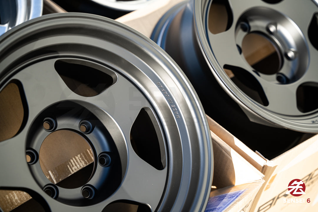 Bradley Forged Takumi / 16x8.5 -30 / 6x139.7 / Matte Shadow Black