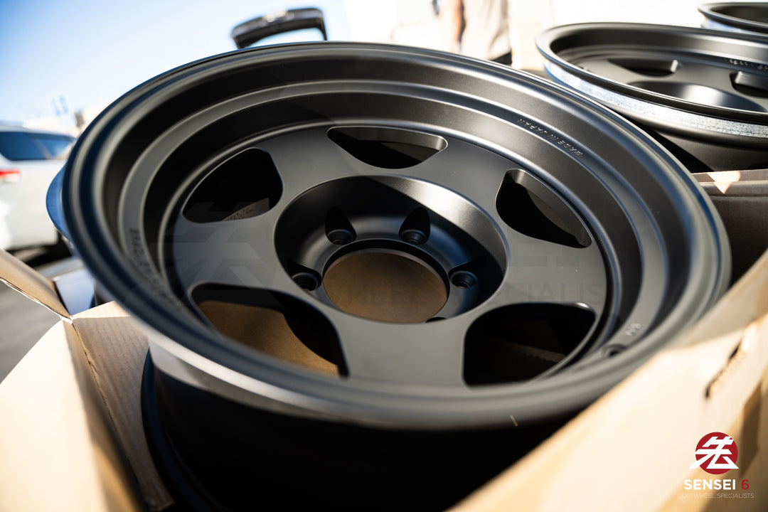 Bradley Forged Takumi / 16x8.5 -30 / 6x139.7 / Matte Shadow Black
