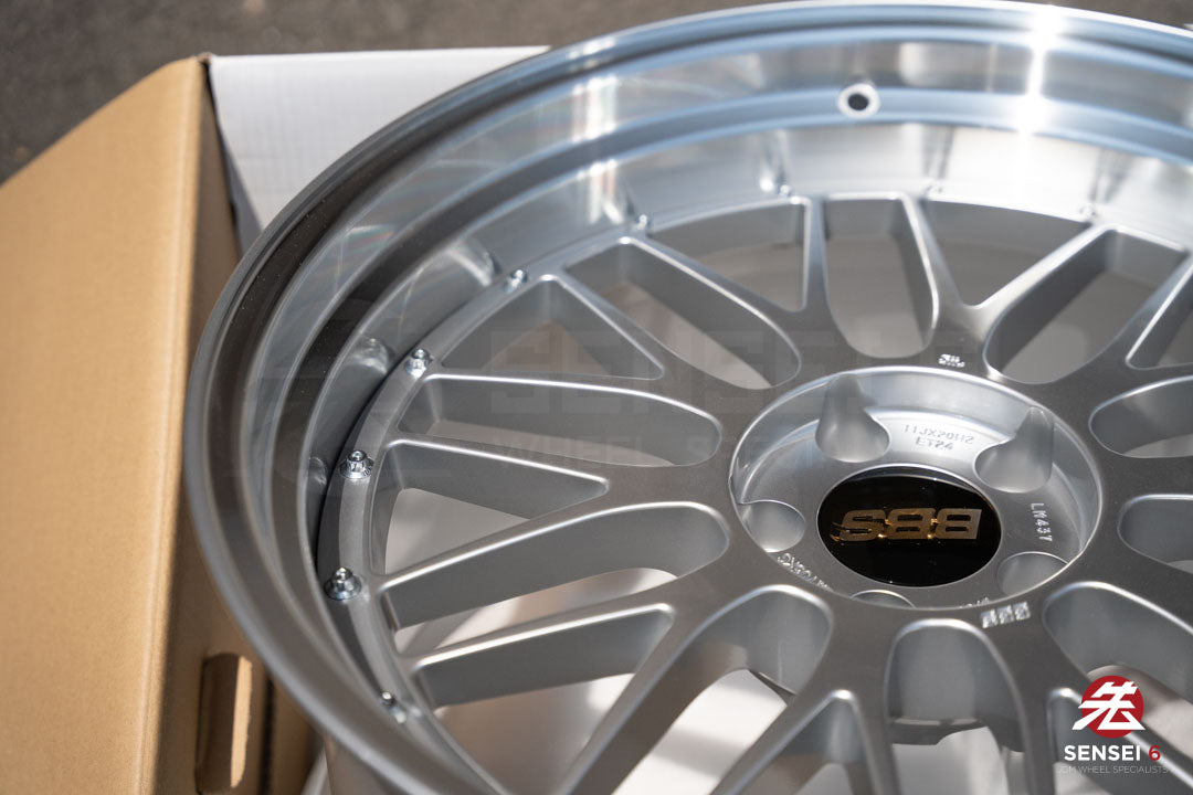 BBS LM / 20x10 +22, 20x11 +24 / 5x112 / Diamond Silver