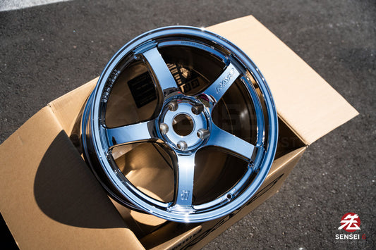 グラムライト 57CR / 18x9.5 +22 / 5x114.3 / クローム