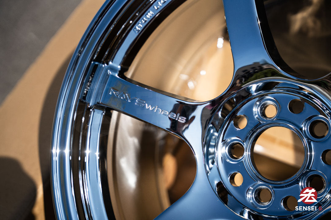 グラムライト 57DR / 18x9.5 +22 / 5x114.3 / クローム