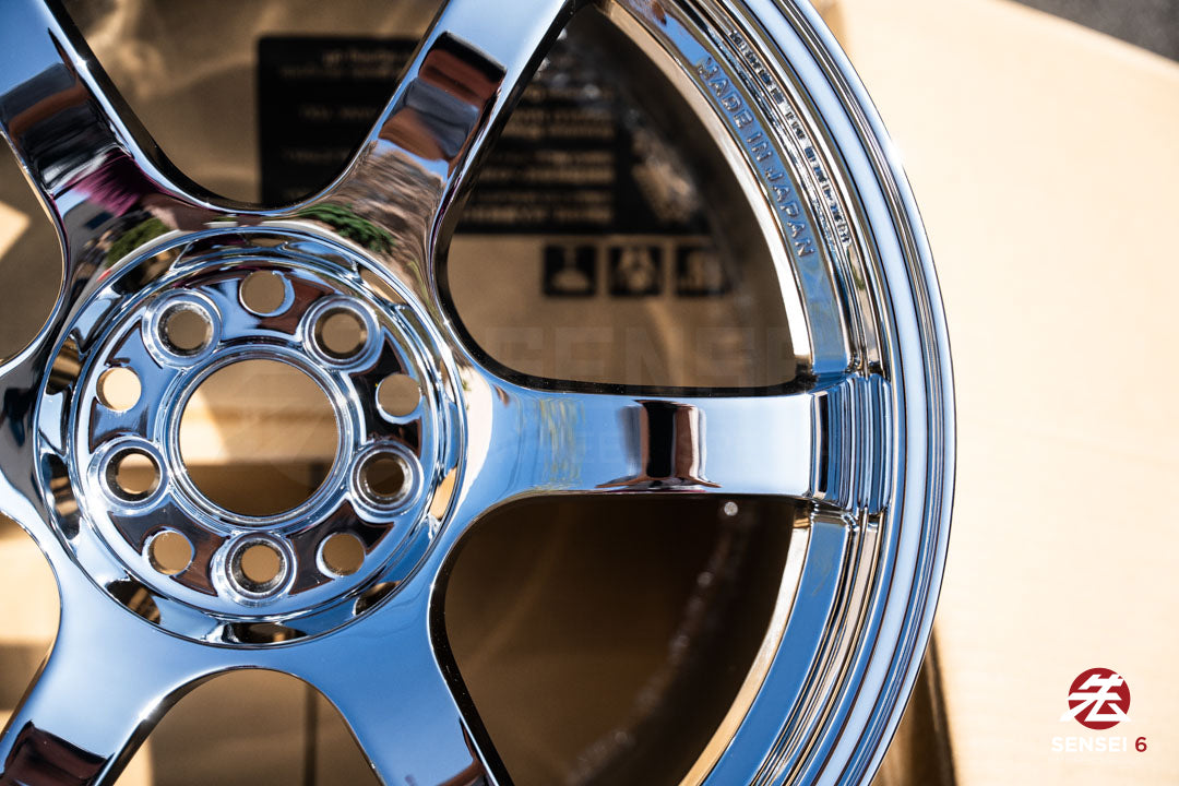 グラムライト 57DR / 18x9.5 +22 / 5x114.3 / クローム