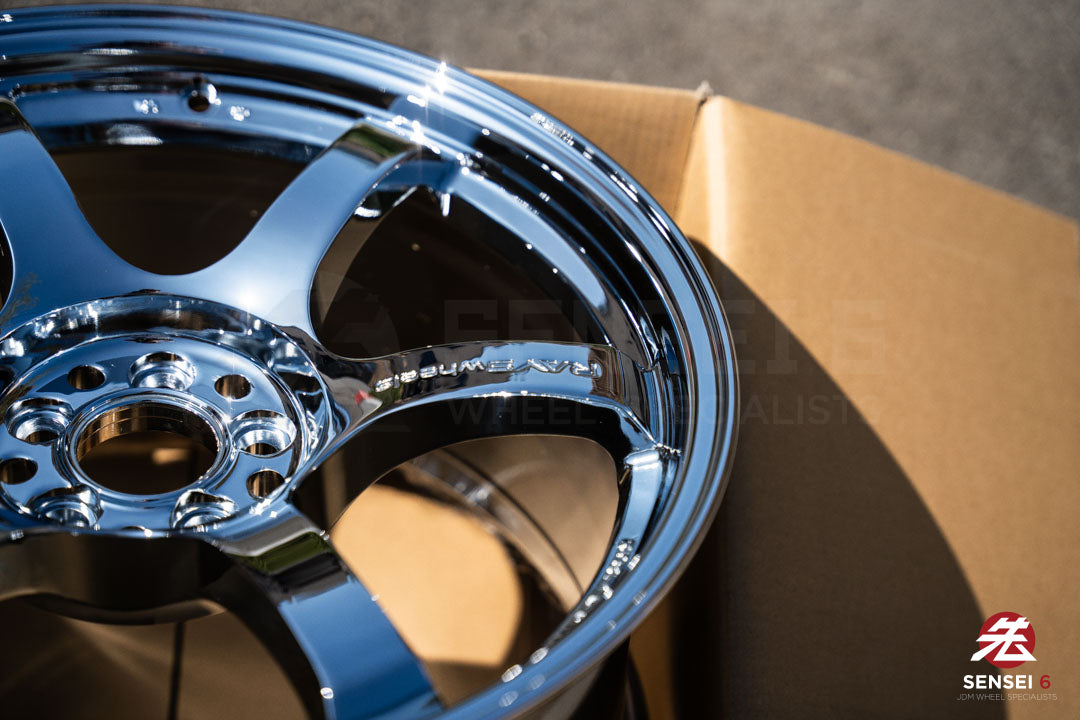 グラムライト 57DR / 18x9.5 +22 / 5x114.3 / クローム