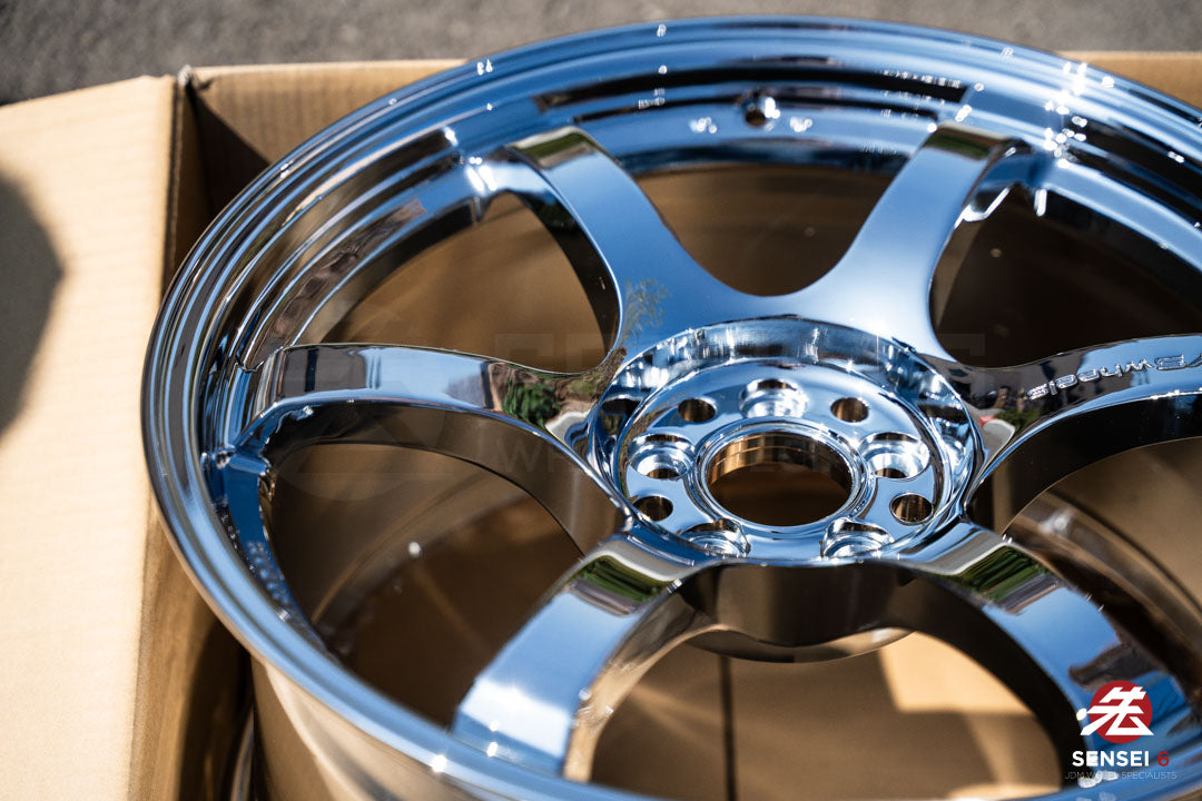 グラムライト 57DR / 18x9.5 +22 / 5x114.3 / クローム