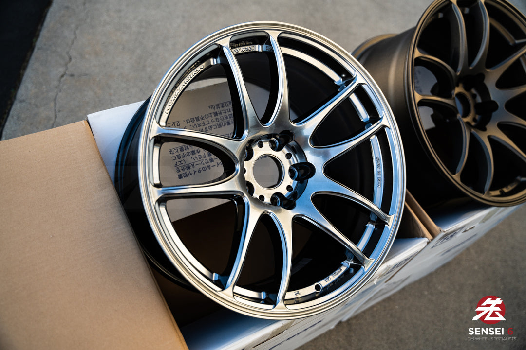 Work Emotion CR Kiwami / 18x9.5 +12 / 5x114.3 / GT Silver (GTS)