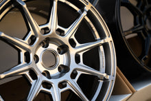 Load image into Gallery viewer, AME Galerna Refino / 18x9.5 +38 / 5x114.3 / Hyper Silver