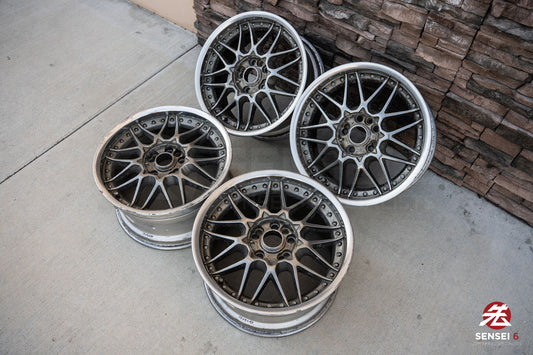 17" Work VS-MX (Used Wheels) / 4/5x114.3 / 17x8 +35, 17x9 +47 / Chrome