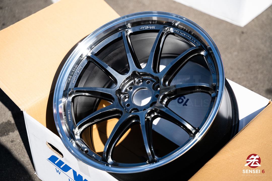 ワーク エモーション ZR10 1P / 19x9.5 +38 / 5x114.3 / グリムブラックダイヤモンドカットリム (GTKRC)