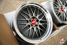 Cargar imagen en el visor de la galería, BBS LM / 20x9.5 +30 / 5x114.3 / Diamante Negro