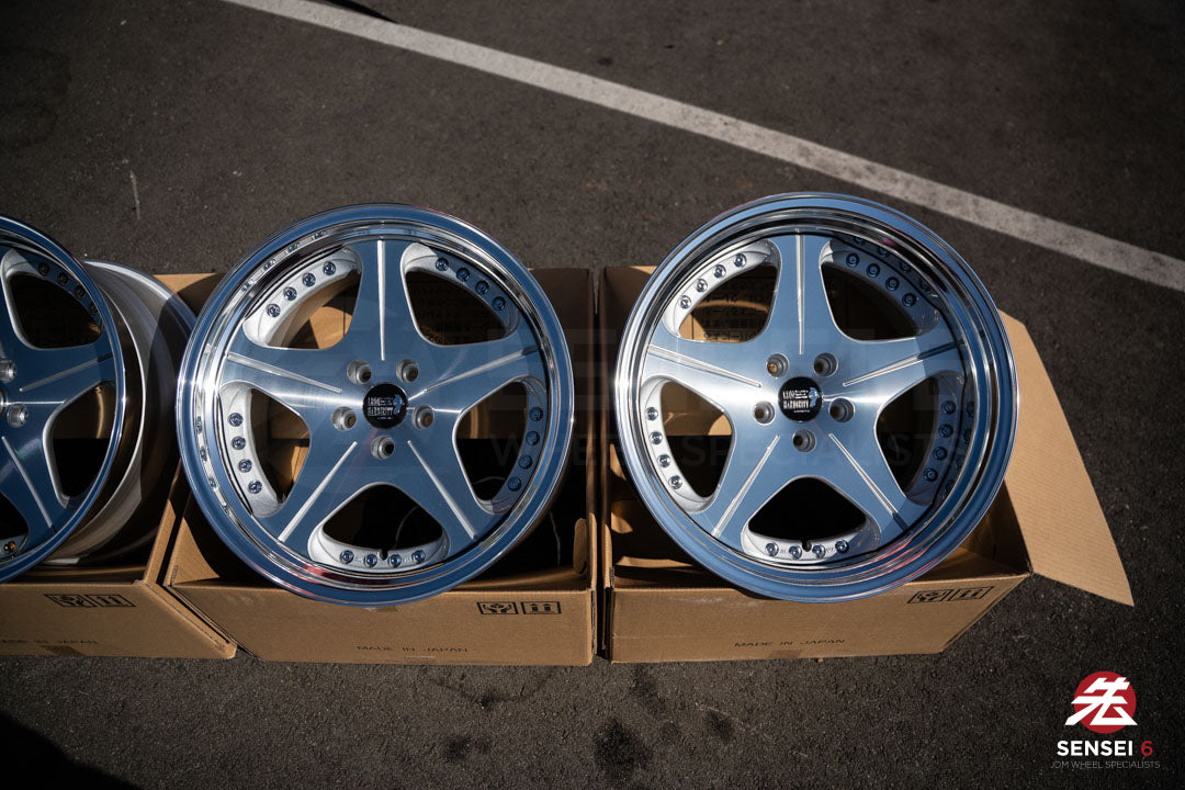 Work Meister S1 3P / 18x9.5 +24 / 5x114.3 / Acabado pulido