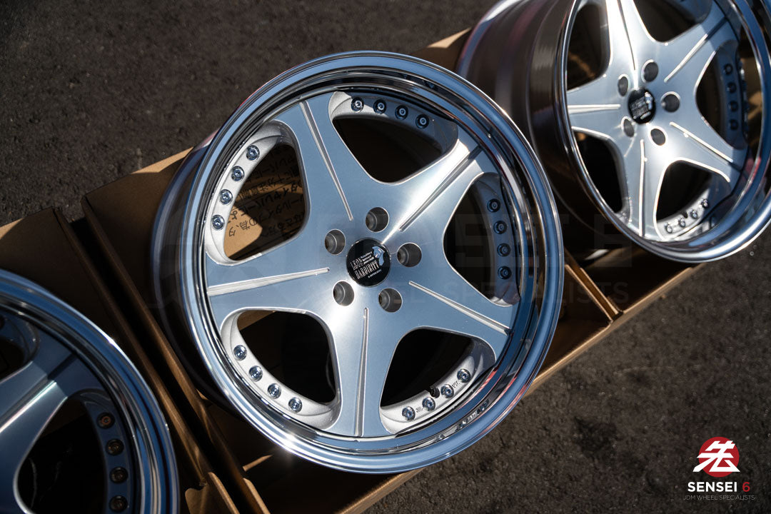 Work Meister S1 3P / 18x9.5 +24 / 5x114.3 / Acabado pulido