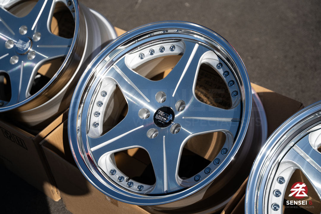 Work Meister S1 3P / 18x9.5 +24 / 5x114.3 / Acabado pulido