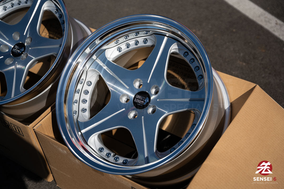 Work Meister S1 3P / 18x9.5 +24 / 5x114.3 / Acabado pulido
