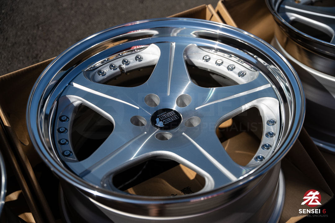 Work Meister S1 3P / 18x9.5 +24 / 5x114.3 / Acabado pulido