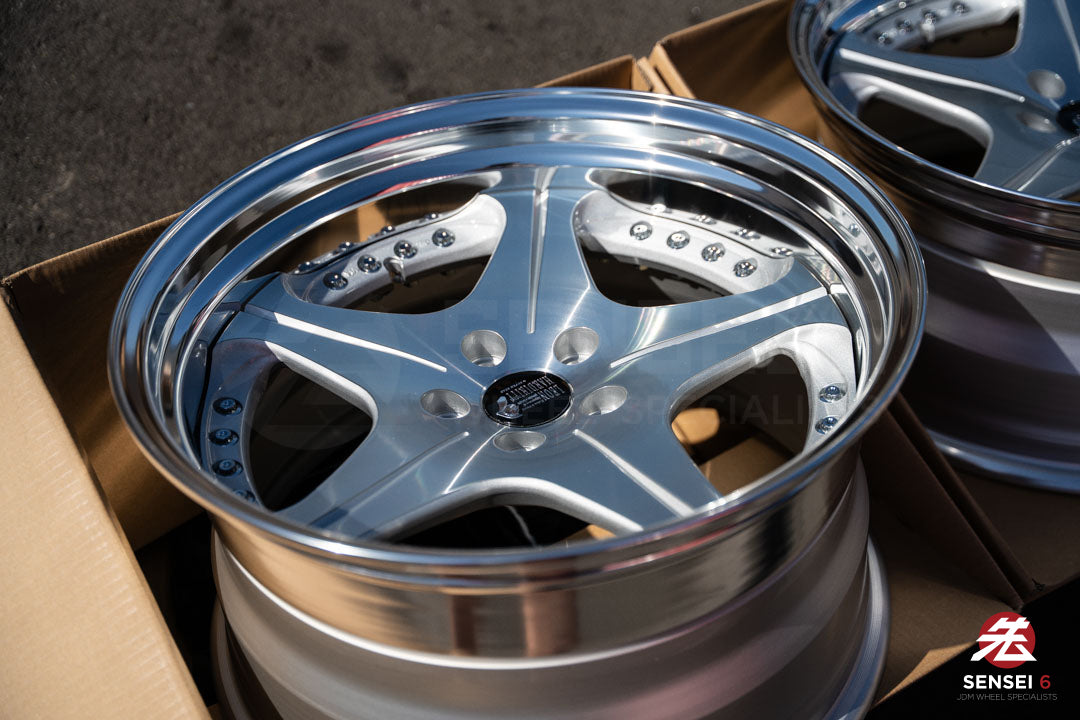 Work Meister S1 3P / 18x9.5 +24 / 5x114.3 / Acabado pulido