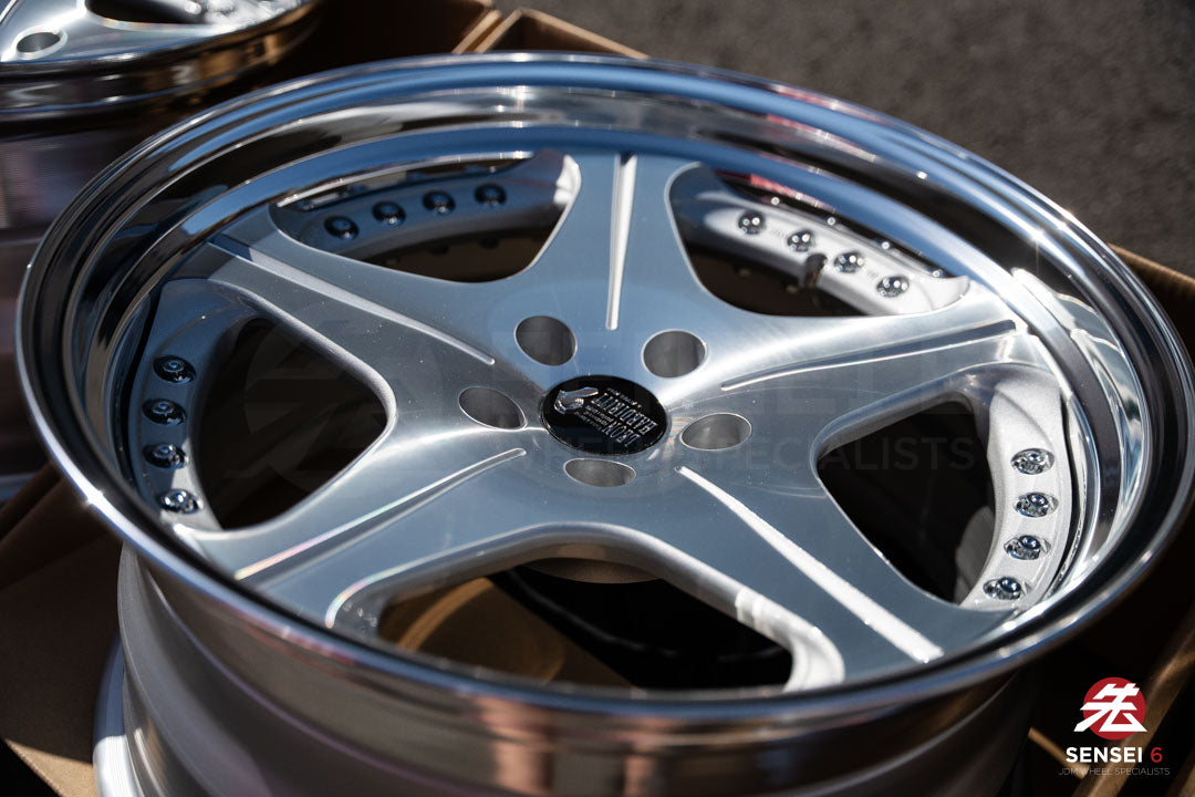Work Meister S1 3P / 18x9.5 +24 / 5x114.3 / Acabado pulido