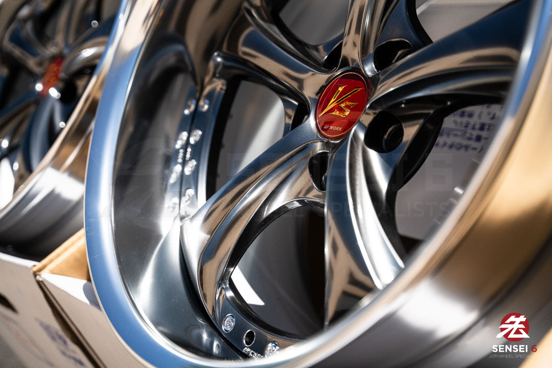 ワーク VSKF# / 18x9.5 +14、18x10.5 +15 / 5x114.3 / ライトグレーシルバー