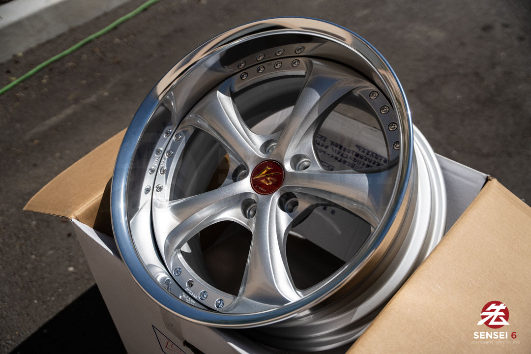 Work VSKF# / 18x9.5 +9 / 5x114.3 / Light Gray Silver (LGS)