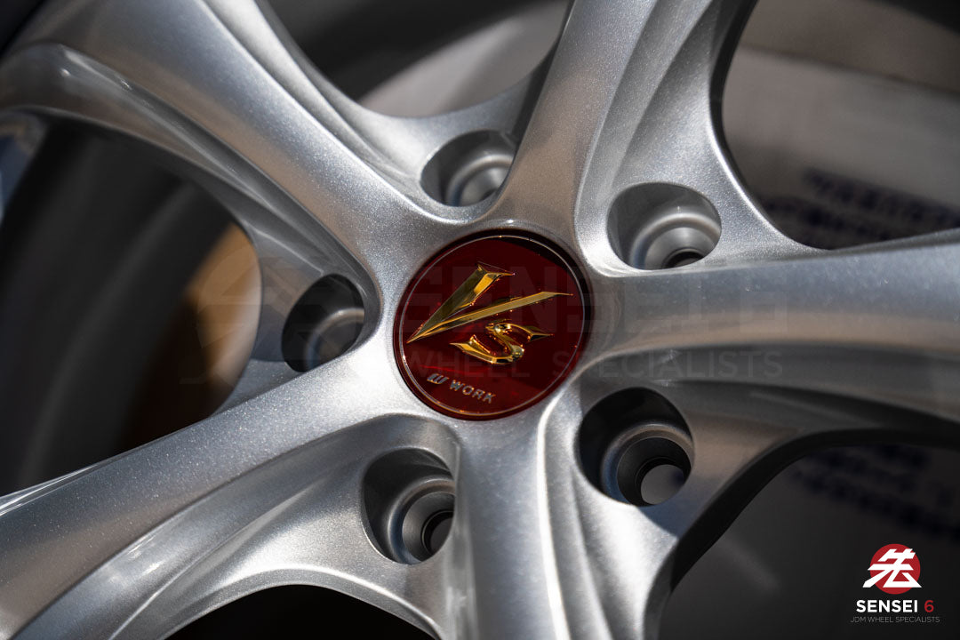 Work VSKF# / 18x9.5 +9 / 5x114.3 / Light Gray Silver (LGS)