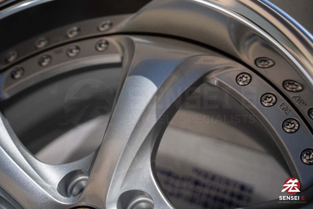 Work VSKF# / 18x9.5 +9 / 5x114.3 / Light Gray Silver (LGS)