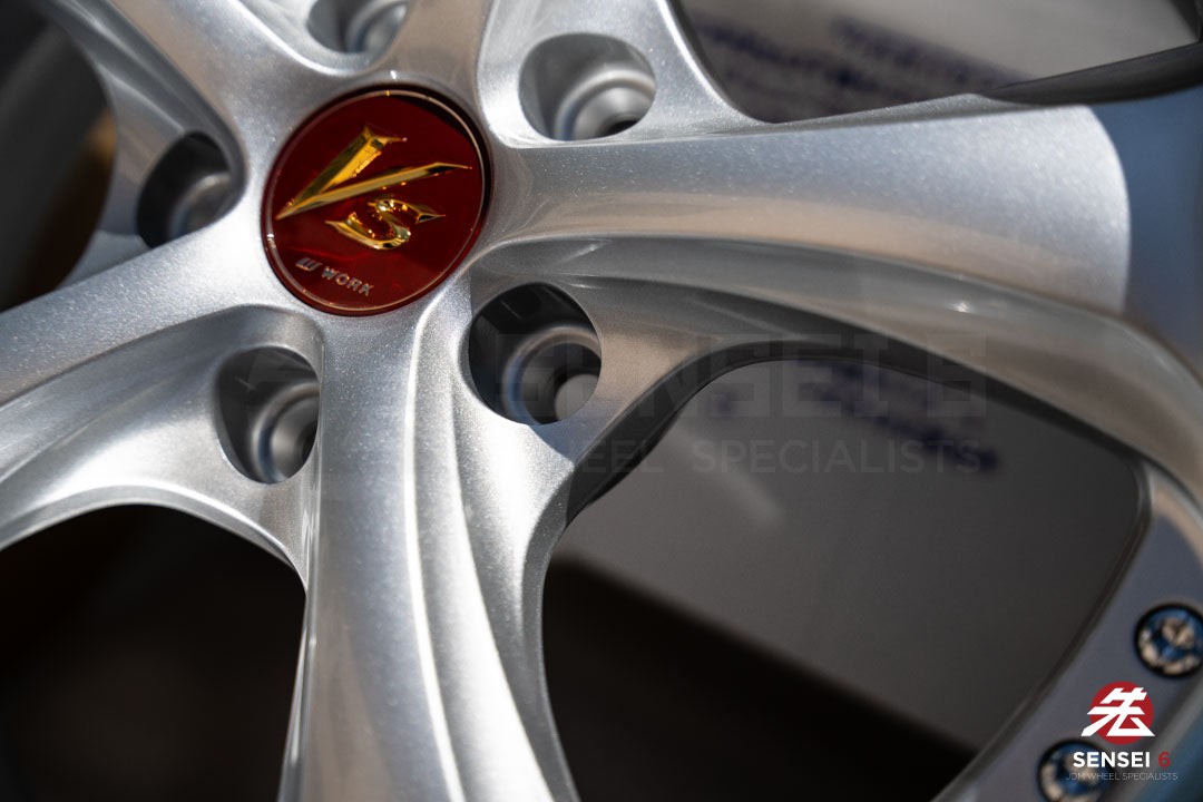 Work VSKF# / 18x9.5 +9 / 5x114.3 / Light Gray Silver (LGS)