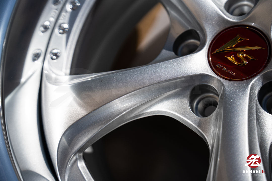 Work VSKF# / 18x9.5 +9 / 5x114.3 / Light Gray Silver (LGS)