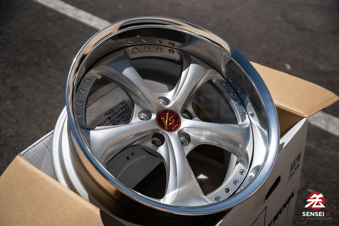 Work VSKF# / 18x9.5 +9 / 5x114.3 / Light Gray Silver (LGS)