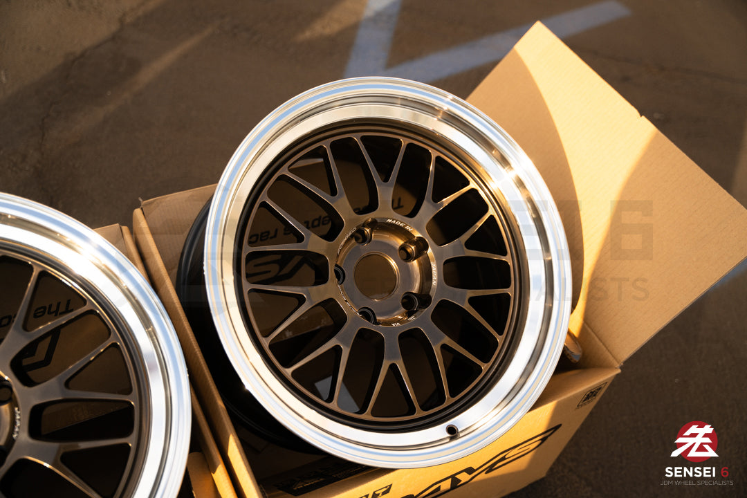 Volk 21A Spec-SR / 18x9.5 +22, 18x10.5 +22 / 5x120 / Shining Bronze Metal Rim DC (SR)