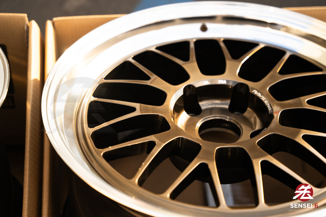 Volk 21A Spec-SR / 18x9.5 +22, 18x10.5 +22 / 5x120 / Shining Bronze Metal Rim DC (SR)