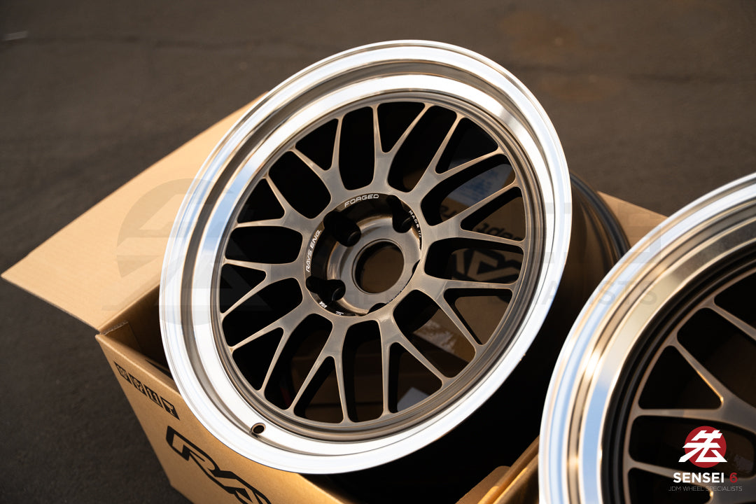 Volk 21A Spec-SR / 18x9.5 +22, 18x10.5 +22 / 5x120 / Shining Bronze Metal Rim DC (SR)