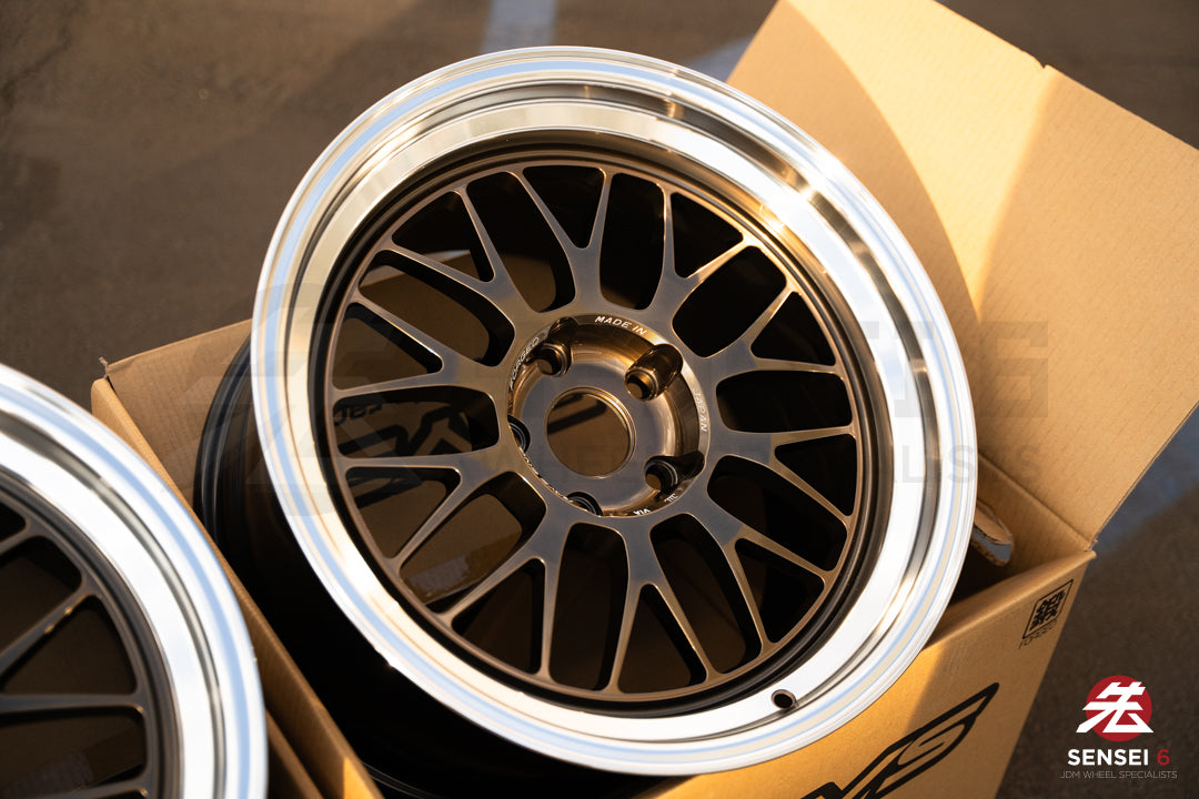 Volk 21A Spec-SR / 18x9.5 +22, 18x10.5 +22 / 5x120 / Shining Bronze Metal Rim DC (SR)