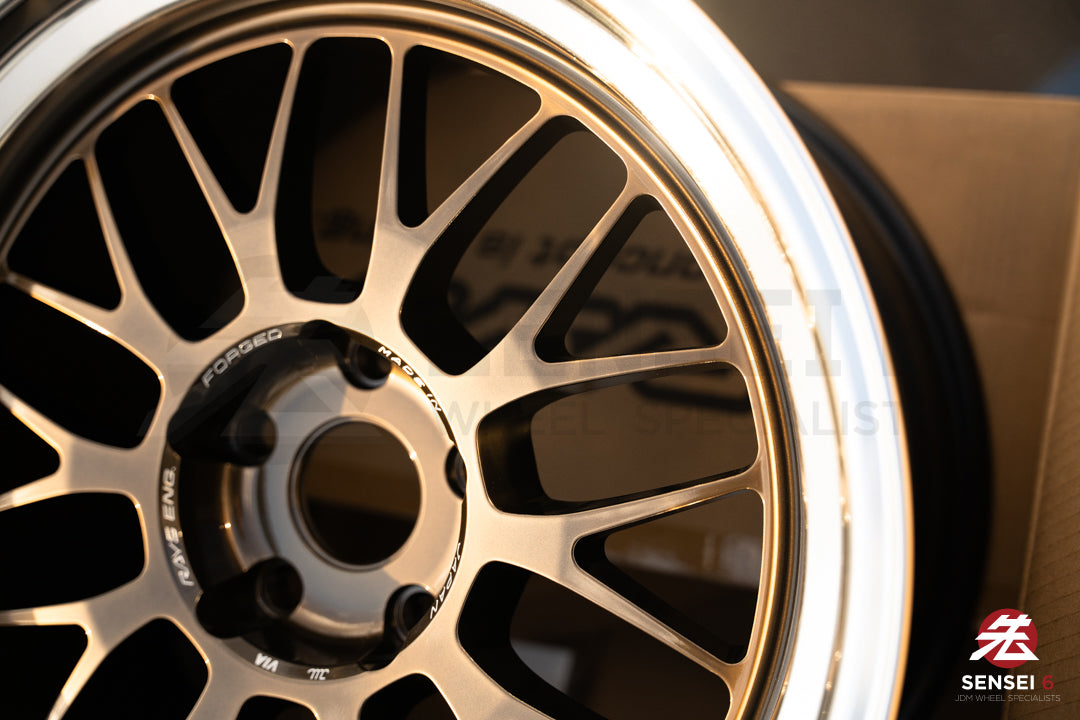 Volk 21A Spec-SR / 18x9.5 +22, 18x10.5 +22 / 5x120 / Shining Bronze Metal Rim DC (SR)