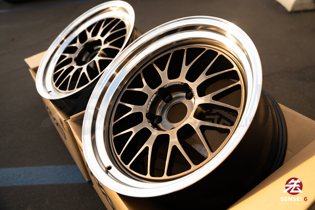 Volk 21A Spec-SR / 18x9.5 +22, 18x10.5 +22 / 5x120 / Shining Bronze Metal Rim DC (SR)