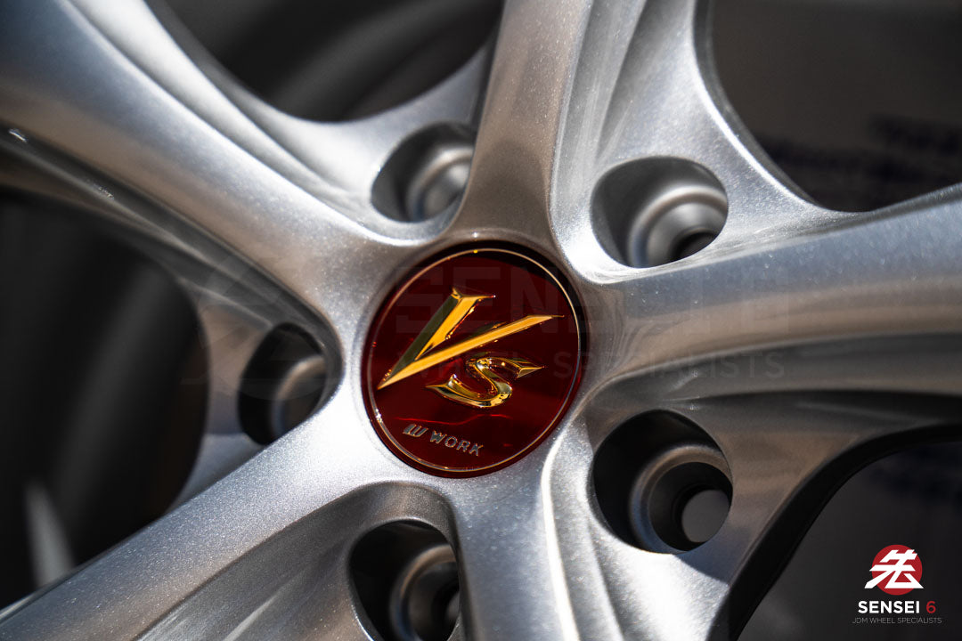 Trabajo VSKF# / 18x9.5 +14, 18x10.5 +15 / 5x114.3 / Gris claro plateado
