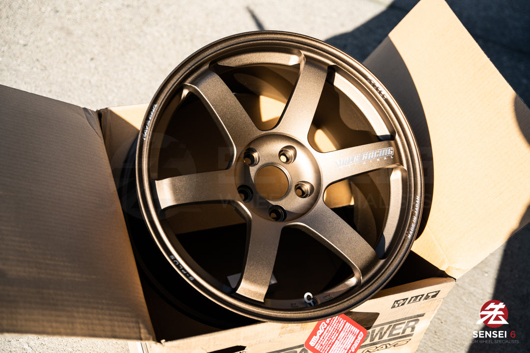 Volk TE37 Saga S-Plus / 18x9.5 +22 / 5x114.3 / OG Bronce