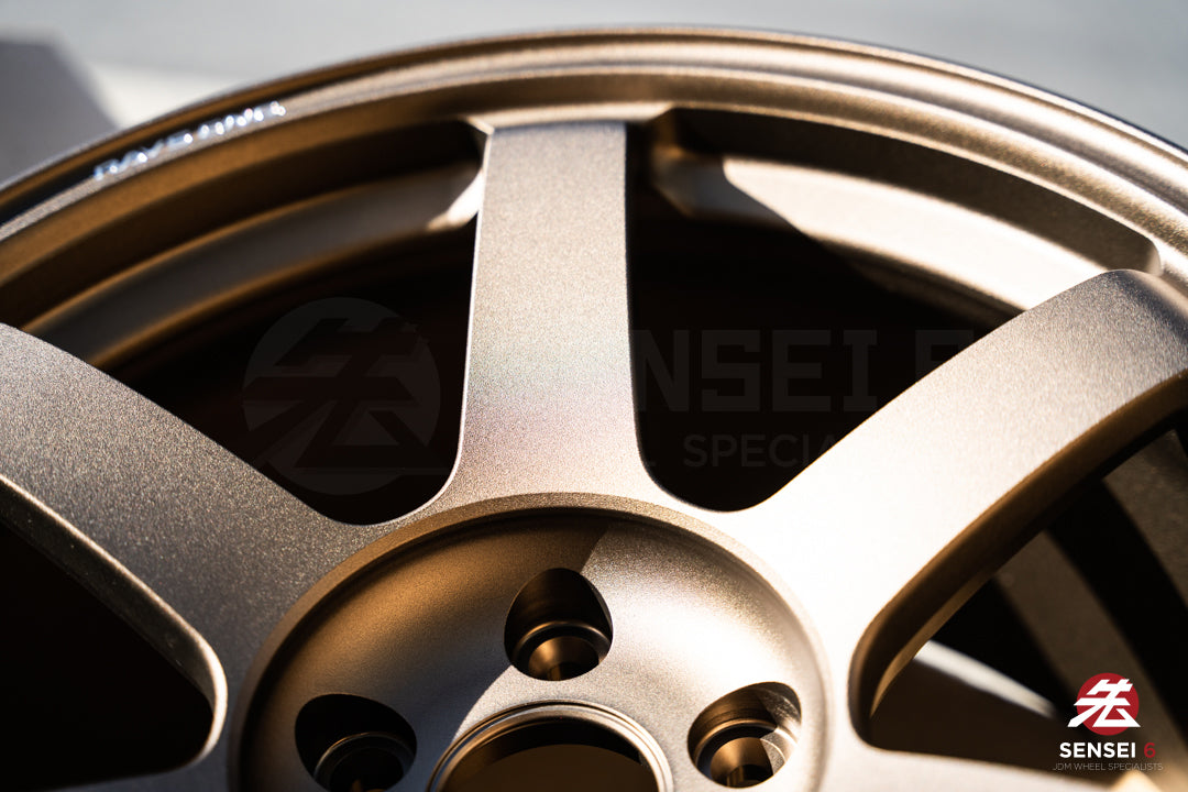 Volk TE37 Saga S-Plus / 18x9.5 +22 / 5x114.3 / OG Bronce