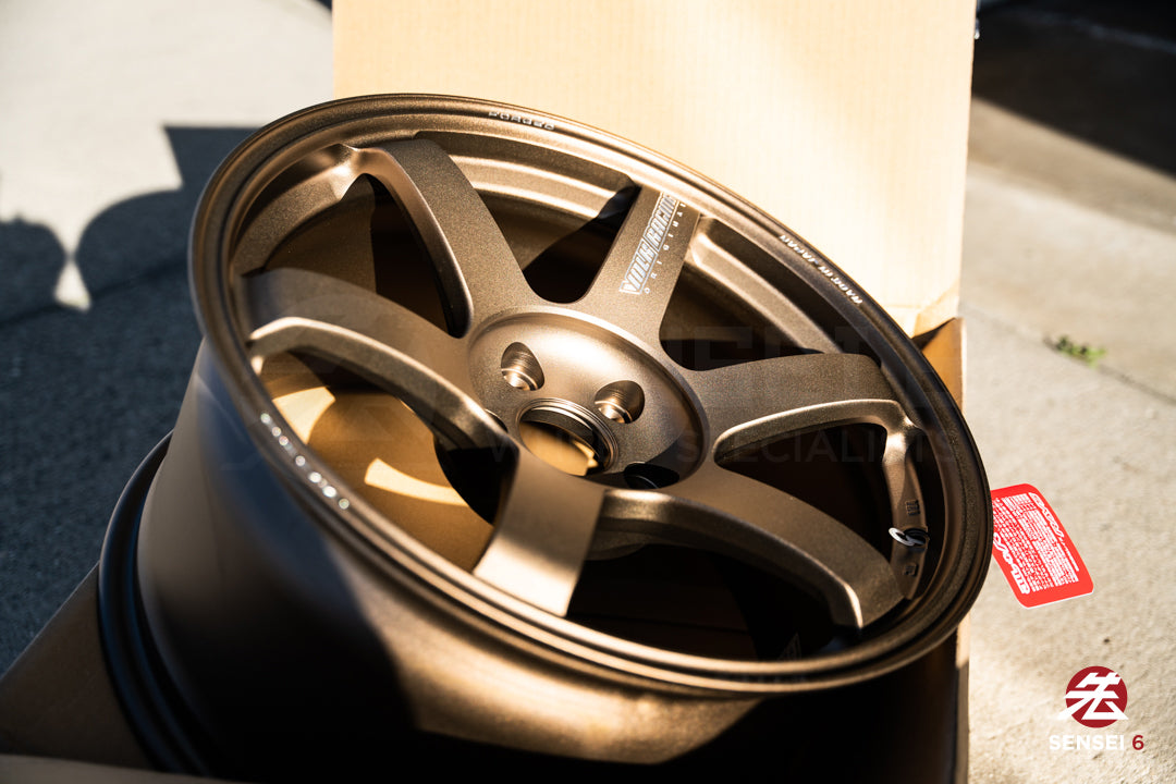 Volk TE37 Saga S-Plus / 18x9.5 +22 / 5x114.3 / OG Bronce