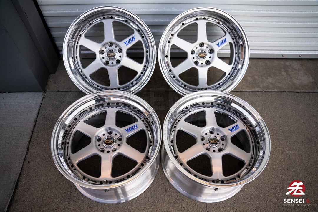 Volk GT-P de 17" (3 piezas convertidas) (Llantas usadas, hechas a pedido)