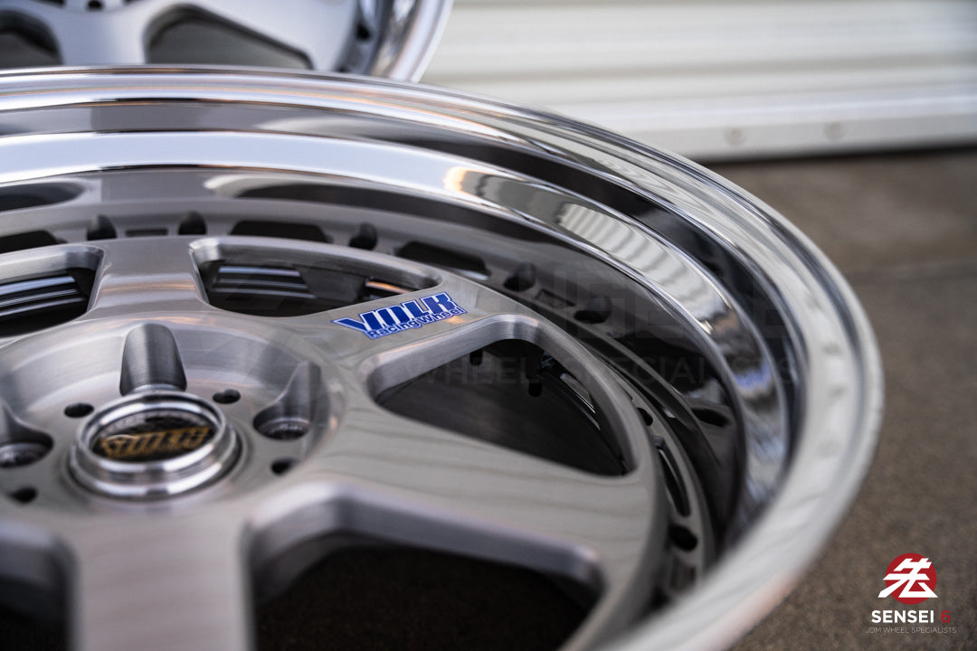 Volk GT-P de 17" (3 piezas convertidas) (Llantas usadas, hechas a pedido)